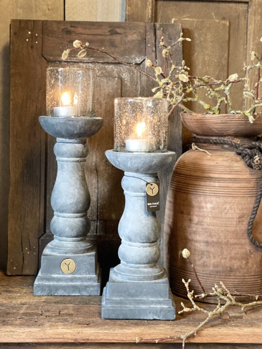 KAARSENHOUDER LUXE GROOT MAJESTIC BLACK L D.14 H.36