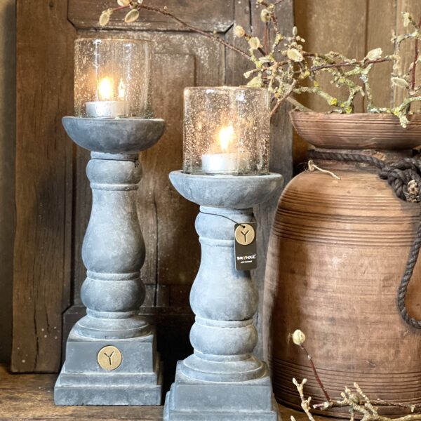 KAARSENHOUDER LUXE GROOT MAJESTIC BLACK L D.14 H.36