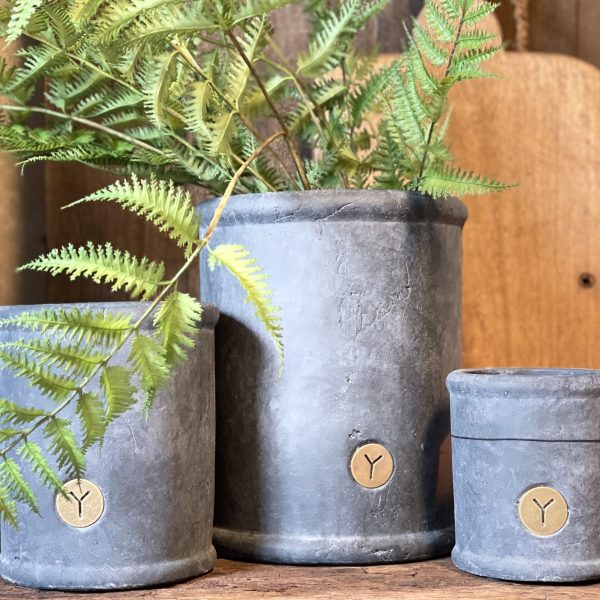 PLANTER BRYNXZ BASIC MAJESTIC BLACK L D.20 H.25