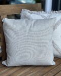 creme kussen canvas