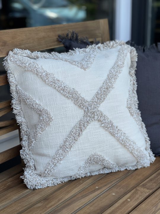 boho kussen franjes